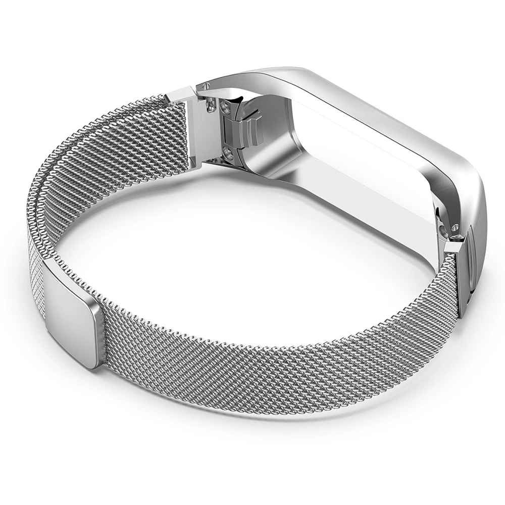 Laforuta высокое качество Миланская петля Нержавеющая сталь ремешок для samsung Galaxy Fit-e Браслет спортивный сменный ремешок для SM-R375