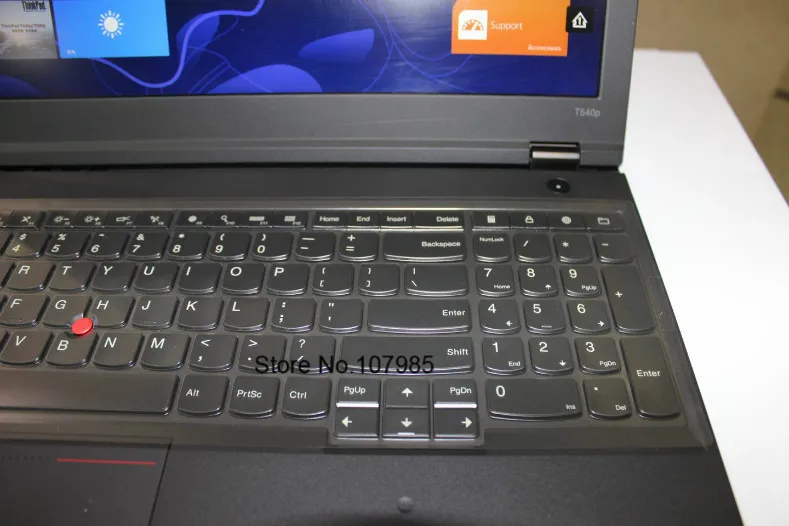 Ультратонкая прозрачная клавиатура из ТПУ Защитная крышка для Lenovo IBM Thinkpad E530 E530C
