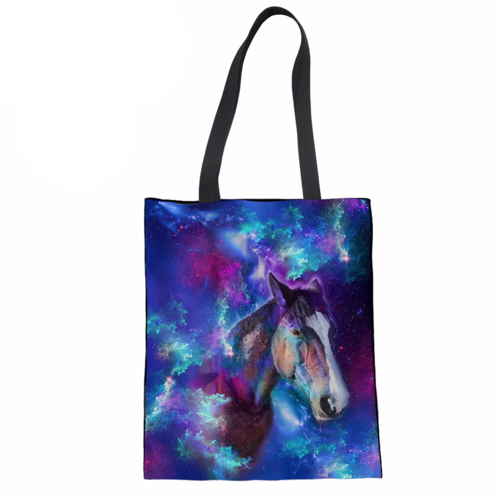 WHEREISART Холщовая Сумка большая женская Экологически чистая хлопковая