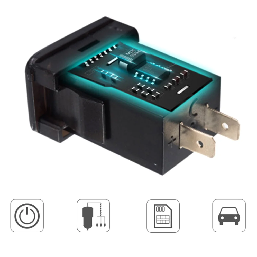 Автомобильное зарядное устройство с двумя USB портами 12 В вольтметр 4 2 А| |