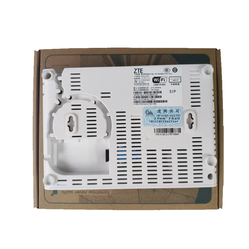 

ZTE F660 FTTH ONU GPON Terminal ONU 1GE+3FE +1Tel POTS+WIFI+1USB Bridge/Route+Voice ZTE ONT ONU terminal modem