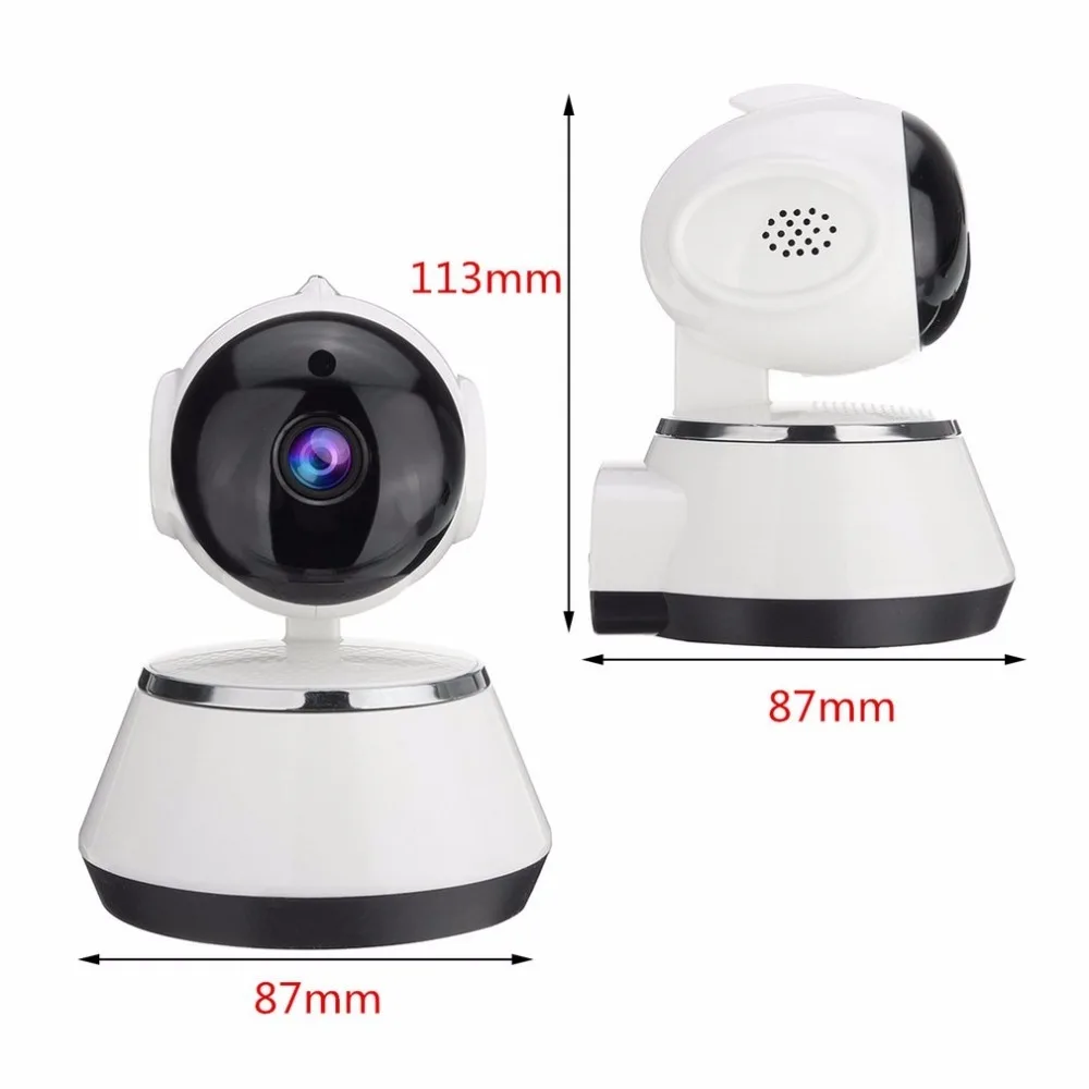 720P HD Wireless Wifi IP Camera Home Security Surveillance Camera 3.6mm Lens Wide Angle Indoor Camera Support Night Vision