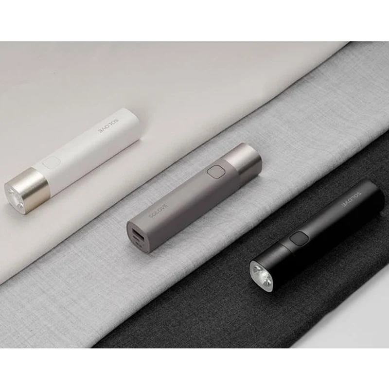 Новый aarival Youpin SOLOVE X3 USB Перезаряжаемый яркий фонарик для повседневного