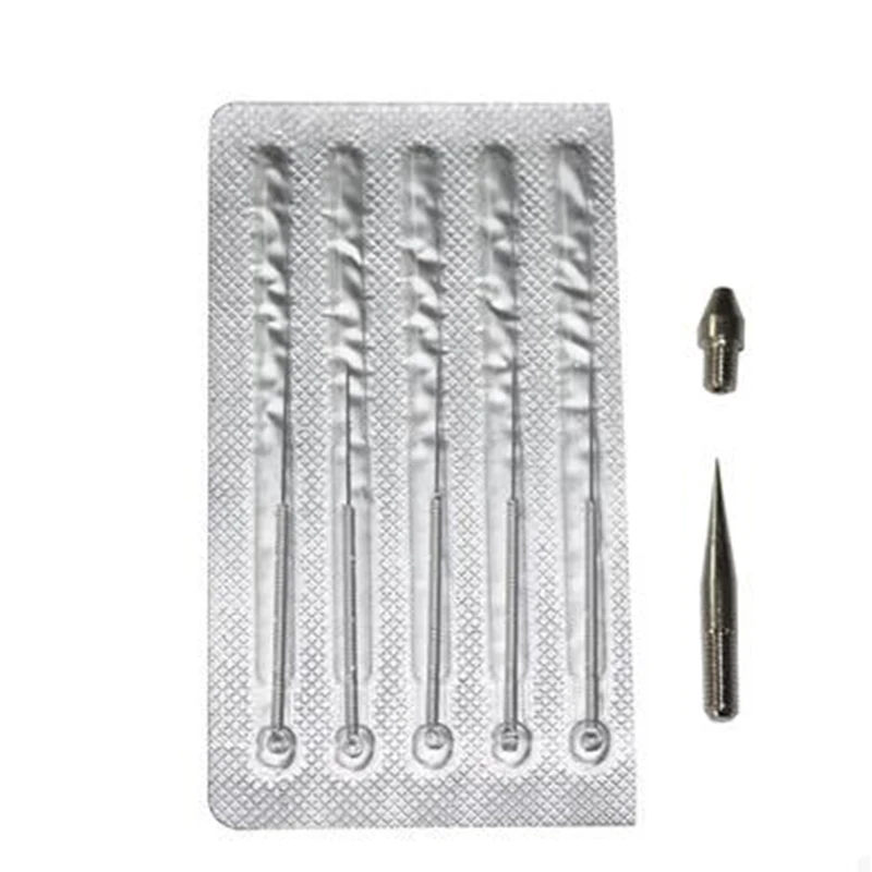 Специальная тонкая или грубая игла для удаления родинок из веснушек и черных