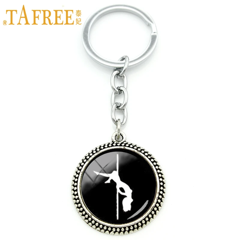 TAFREE мужские ювелирные изделия брелок винтажные аксессуары для шеста танцы