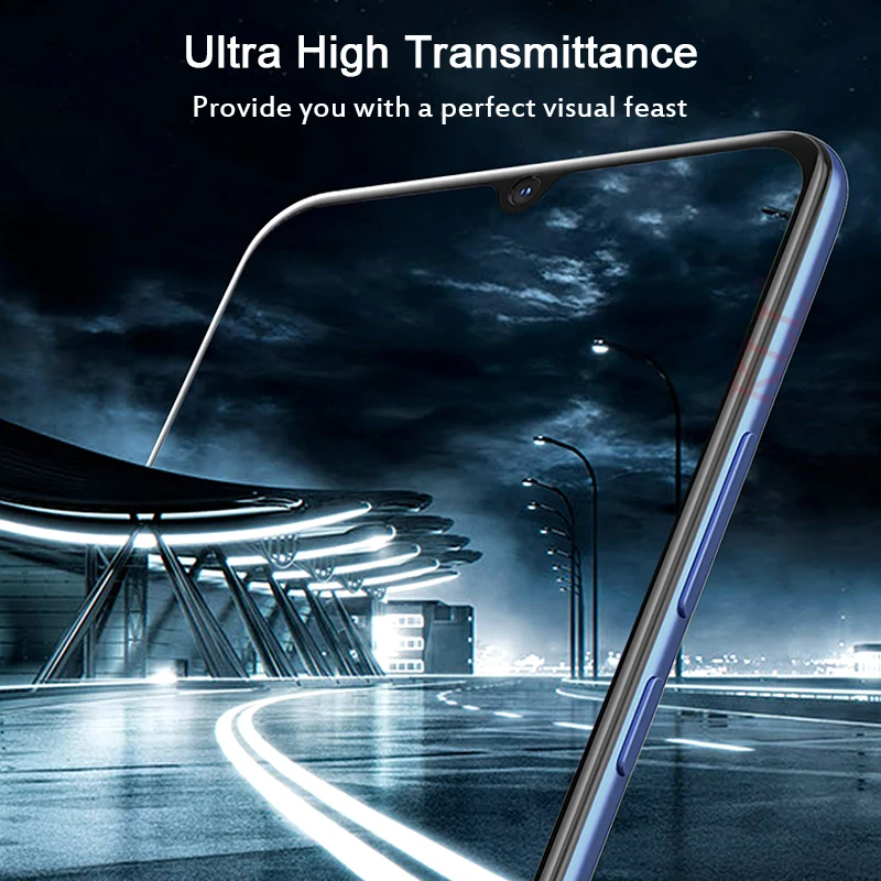 KLL 9H полное покрытие закаленное стекло для OPPO R17 R15 Высококачественная Защитная