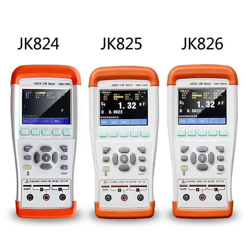 Handheld LCR Digital Bridge JK825 Capacitance Tester High Precision Inductance Meter Resistance Electronic Lab Equipment | Инструменты
