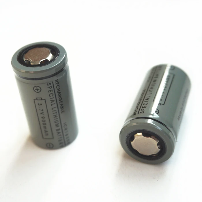 Высококачественный перезаряжаемый литий ионный аккумулятор K.S.D/D.K.L ICR18350 ICR 18350 900