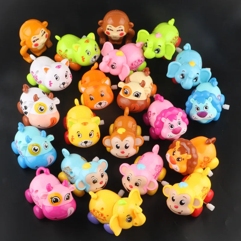 Детская заводная игрушка 2018 обезьяна тигр слон лев|Заводные игрушки| |