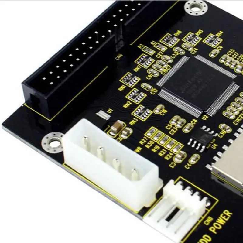 Zeadow цифровой SD Карта памяти SDHC карты до 3 5 дюймов 40 Pin типа папа IDE/SATA кабель для