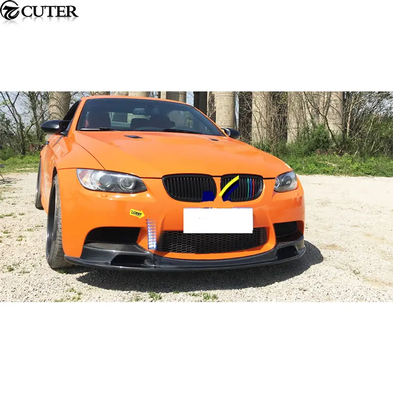 E90 E92 E93 M3 GTS V углеродное волокно передняя губа ДЛЯ BMW Комплект кузова 05 13|carbon fiber front