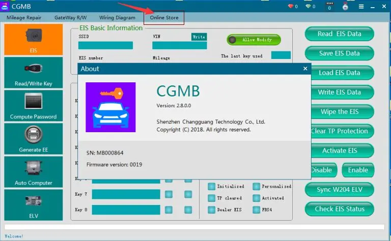 Полный CGDI Prog MB для Benz Авто ключ программист AC ELV адаптер симулятор CGDI Pro OBDII ключ транспондер добавить новые ключи 360 жетонов