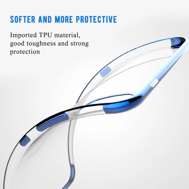 

For Xiaomi Mi 9 Case Cover Transparent TPU Soft Silicone Clear Back Cover For Xiaomi Xiao Mi9 SE Mi8 8 Pro Case Phone Coque