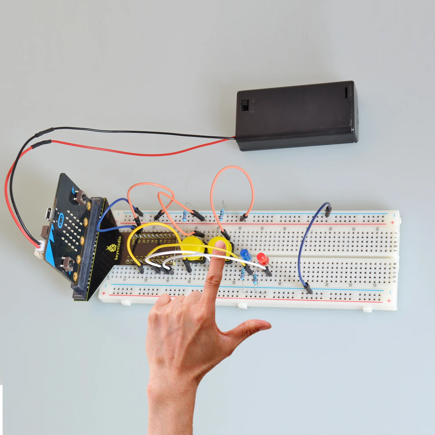 Keyestudio 3 В T образный микробитный модуль защитный адаптер для BBC Micro:Bit|Аксессуары