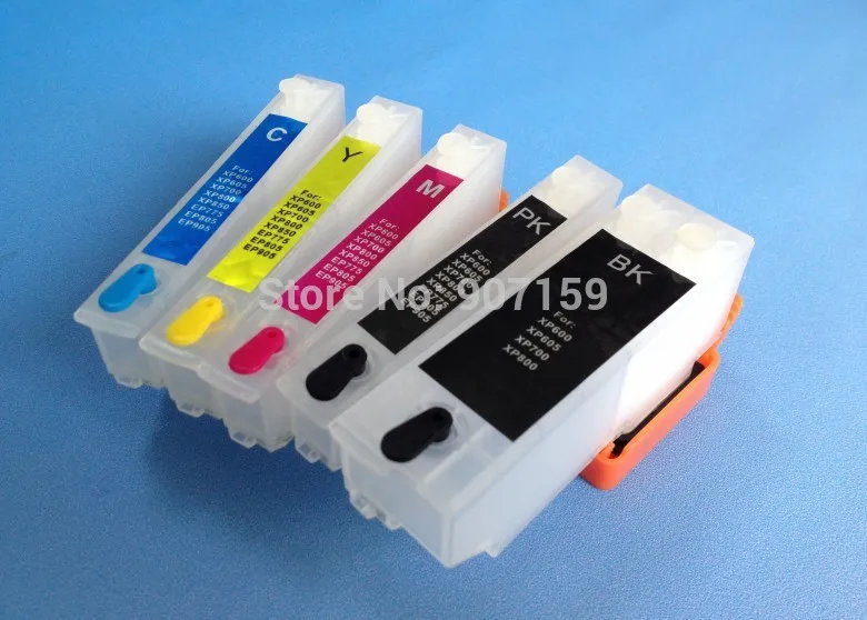 273/273XL многоразовый картридж для Epson XP-520/XP-600/XP-610/XP-620/XP-800/XP-810/XP-820/с дугой |