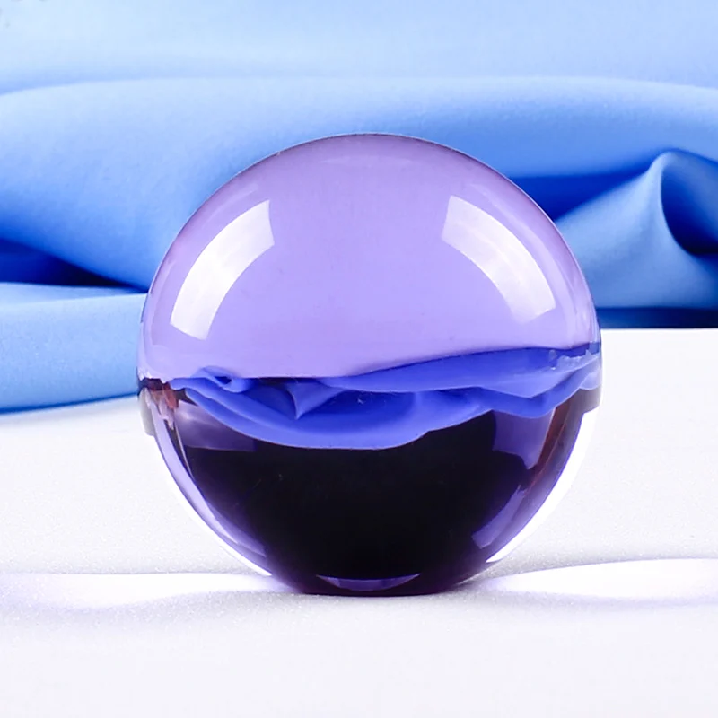 Purple 1 шт 9 цветов хрустальный шар Глобус различные стеклянные шары Глобус украшение дома фэн-шуй ремесла для подарков украшение дома - Цвет: Purple