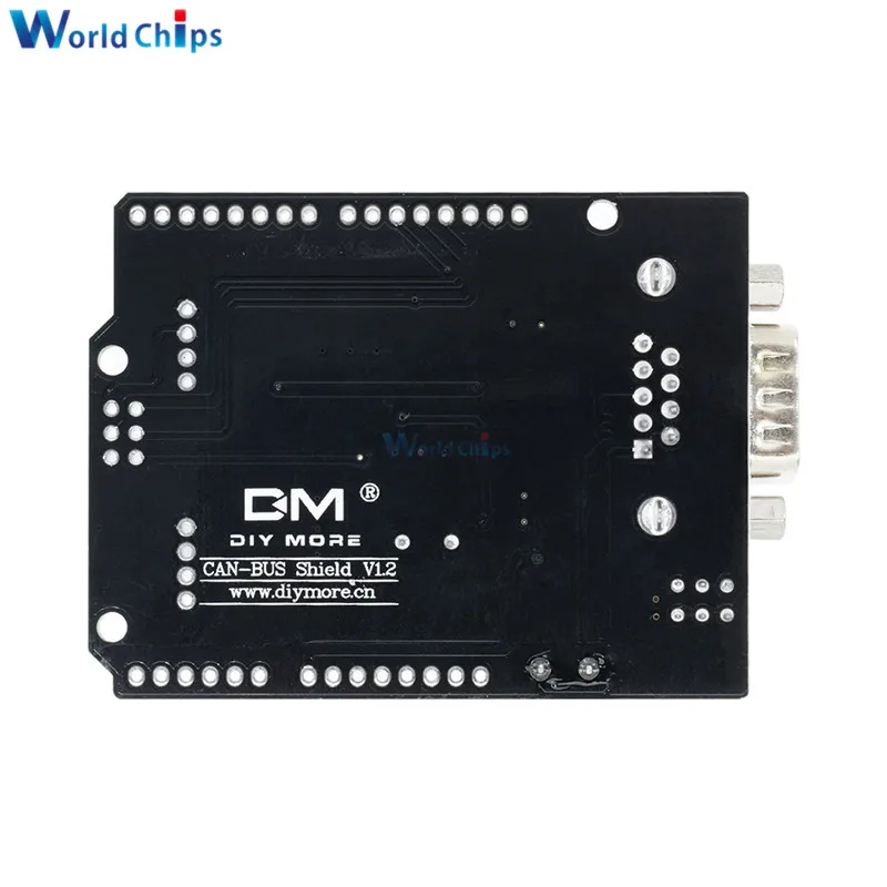 1 комплект MCP2515 Can шина Щит Плата SPI интерфейс 9 контактов Стандартный Sub-D разъем модуль расширения DC 5-12 В для Arduino Seeeduino