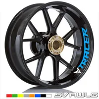New For Yamaha MT-09 TRACER MT-07 MT-10 MT09 Motorcycle Styling Wheel Hub Rim Stripe Reflective Decal Stickers Safety Reflector |