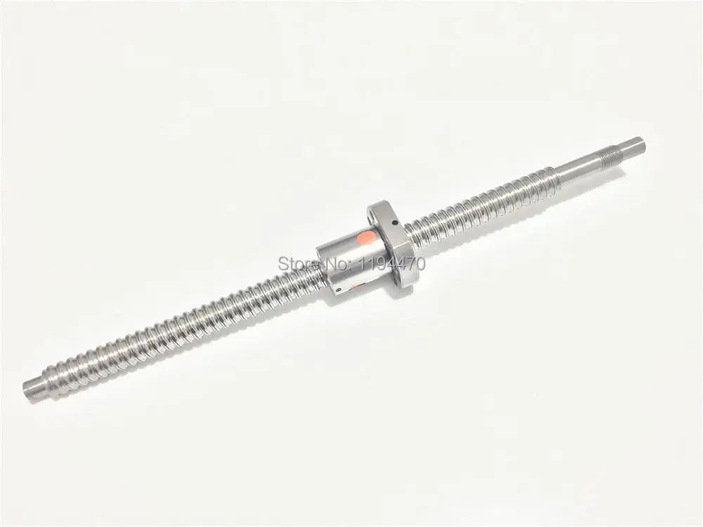 

1pcs Ball Screw SFU1605 RM1605 1605 L 250mm Rolled Ballscrew BK/BF12 End Machined with 1pcs Single Ballnut for CNC