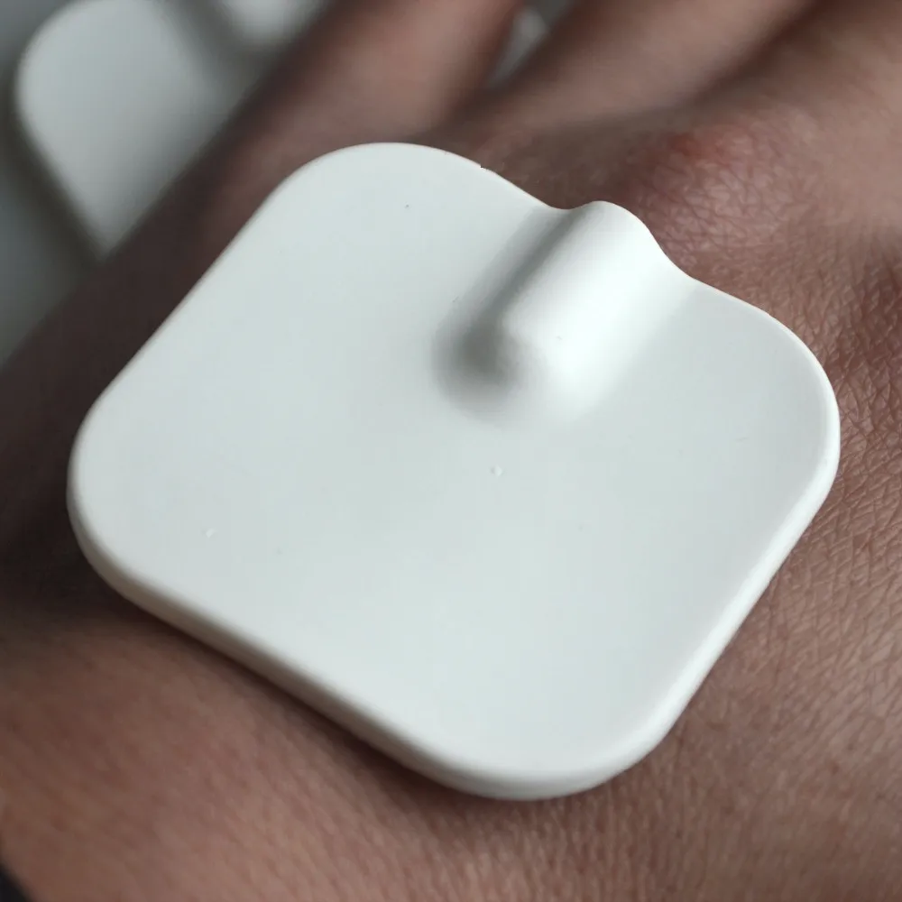 1 пара без стимуляции самоклеющиеся физиотерапевтические электродные прокладки