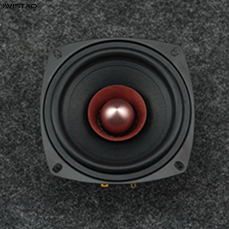 HIFI полный диапазон динамиков 4 дюймовый NdFeB сильный магнитный 25 Вт 4/8 Ом 78 Гц 19 8 кГц