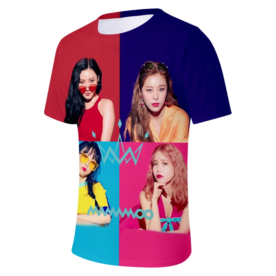 MAMAMOO/детская футболка Лидер продаж повседневная приталенная одежда с короткими