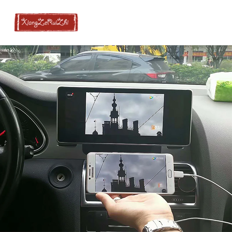 10 25 дюймовый android автомобиля gps dvd Автомагнитола для AUDI A6L/Q7 (2005 2017) с радио/видео/USB/WI