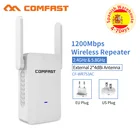 Стабильный Wi-Fi ретранслятор 1200 Мбитс беспроводной Wi-Fi роутеррасширитель AP сеть с большим диапазоном двухдиапазонный 2,4G  5,8G Wifi усилитель сигнала AP