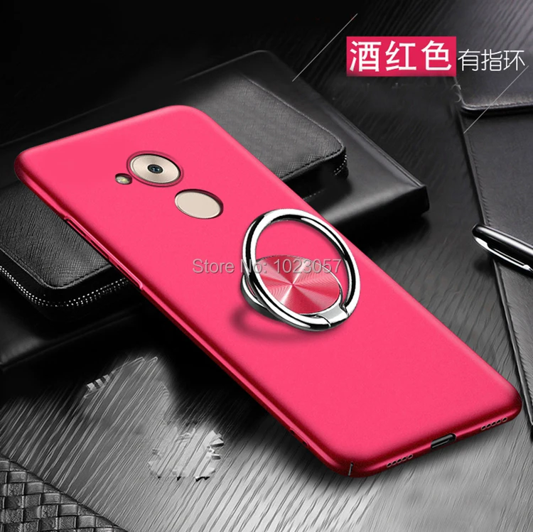360 Degree Ring Finger Holder Car Magnet Phone Case On Huawei Honor 6A 6C Pro Stand V9 Play |