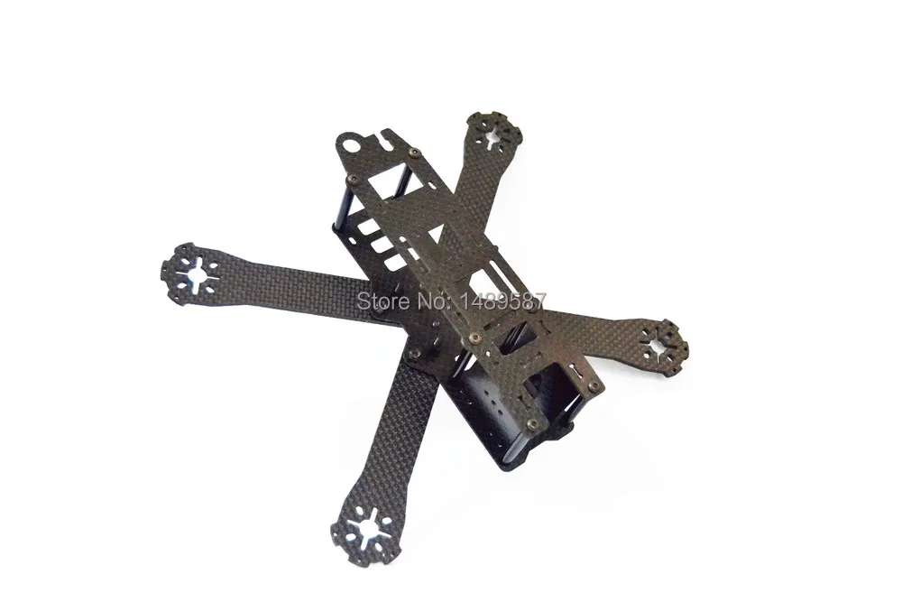 DIY FPV mini drone QAV-R 220 мм 4 Arm cross racing quadcopter 180 мм/220 мм/260 рамка из чистого углеродного