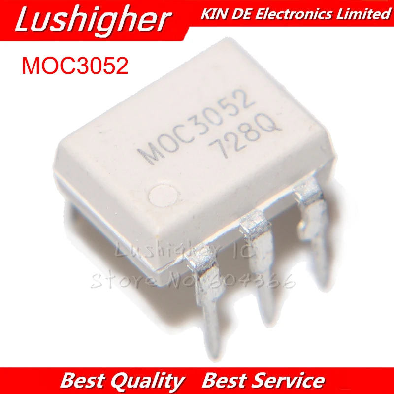 

100 шт., MOC3052 DIP6 DIP новый оригинальный IC