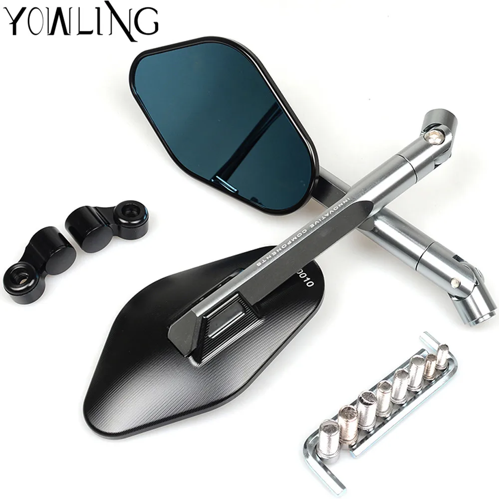 

Motorcycle High Quality Side Mirrors Motorcycle Rearview Rear View Side Mirrors For YAMAHA MT-25 MT-03 MT09 MT-07 FZ07 FZ09
