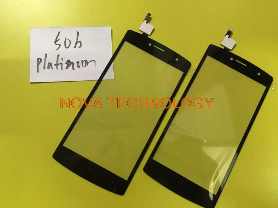 

50b Платиновый датчик, запасные части для Archos 50b, Платиновый сенсорный экран, дигитайзер, стеклянная панель + отслеживание