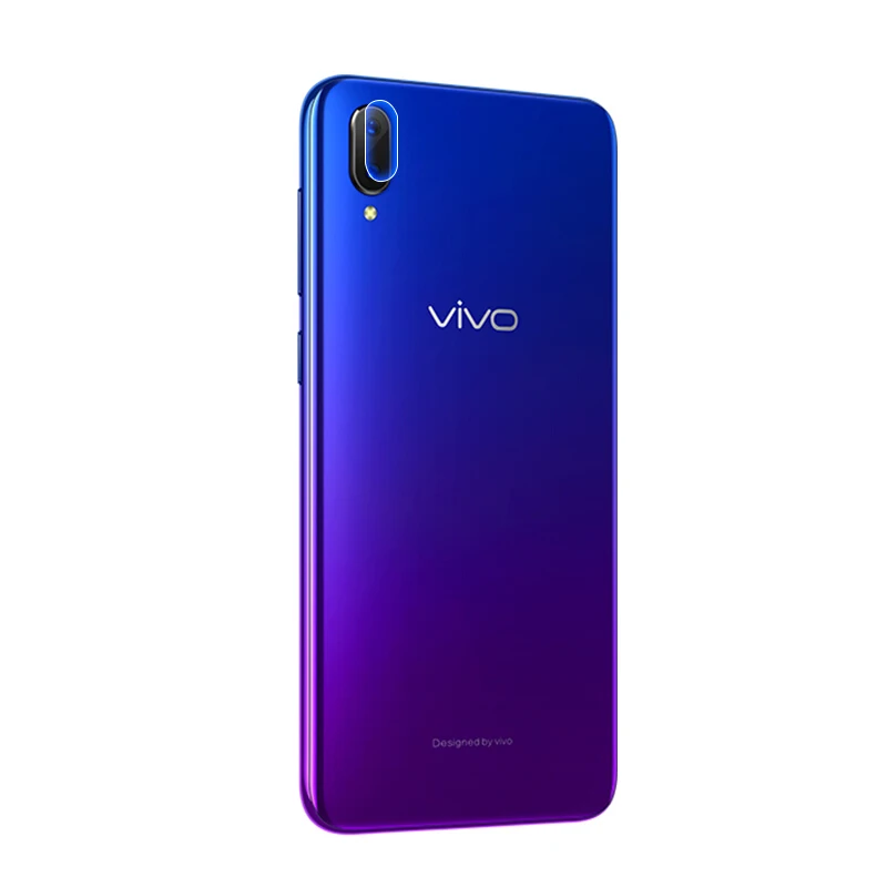 EXUNTON мягкая задняя крышка Камера объектив из закаленного Стекло для VIVO Y85 Y81 Y93 Y97
