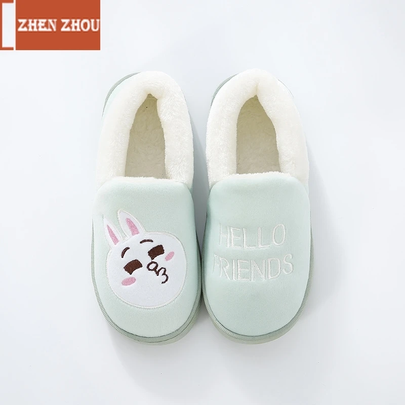 Zhenzhou2019 модная домашняя обувь хлопковая с героями мультфильмов домашние