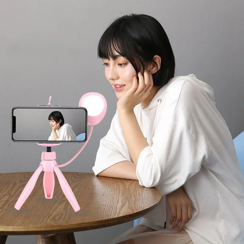 Штатив для телефона селфи Палка с кольцевым светильником IPhone XS