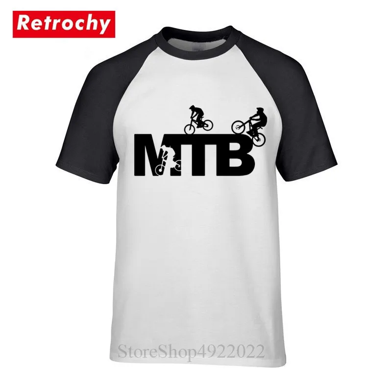 Забавная классная футболка с логотипом MTB Cycle новая модная для горного байкера