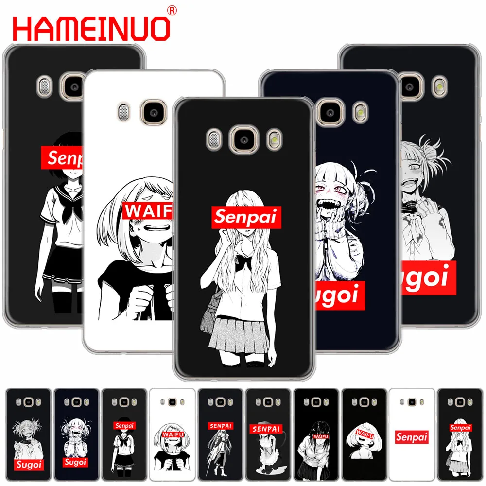 HAMEINUO Sugoi Senpai аниме waifu чехол для телефона Samsung Galaxy J1 J2 J3 J5 J7 MINI ACE 2016 2015 prime|Бамперы| |