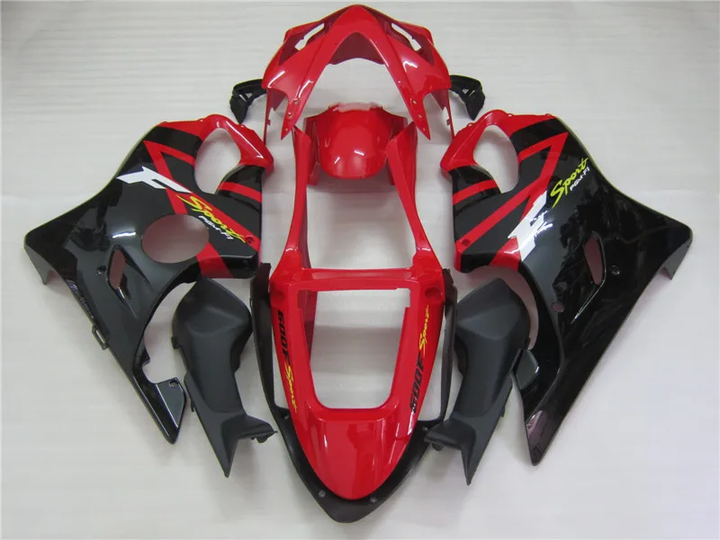 

Custom Road fairings kit for Honda CBR 600 F4i fairing kits 2001 2002 2003 CBR 600 F4i 01 02 03 red black aftermarket body parts