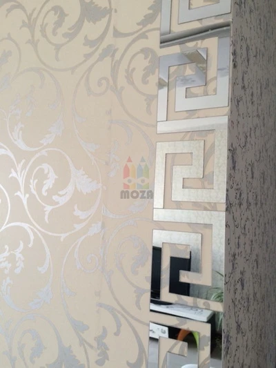 Moza DIY10pcs / 3d зеркало наклейки акриловые росписи украшения дома espelhos decorativos 10 x 110 см |