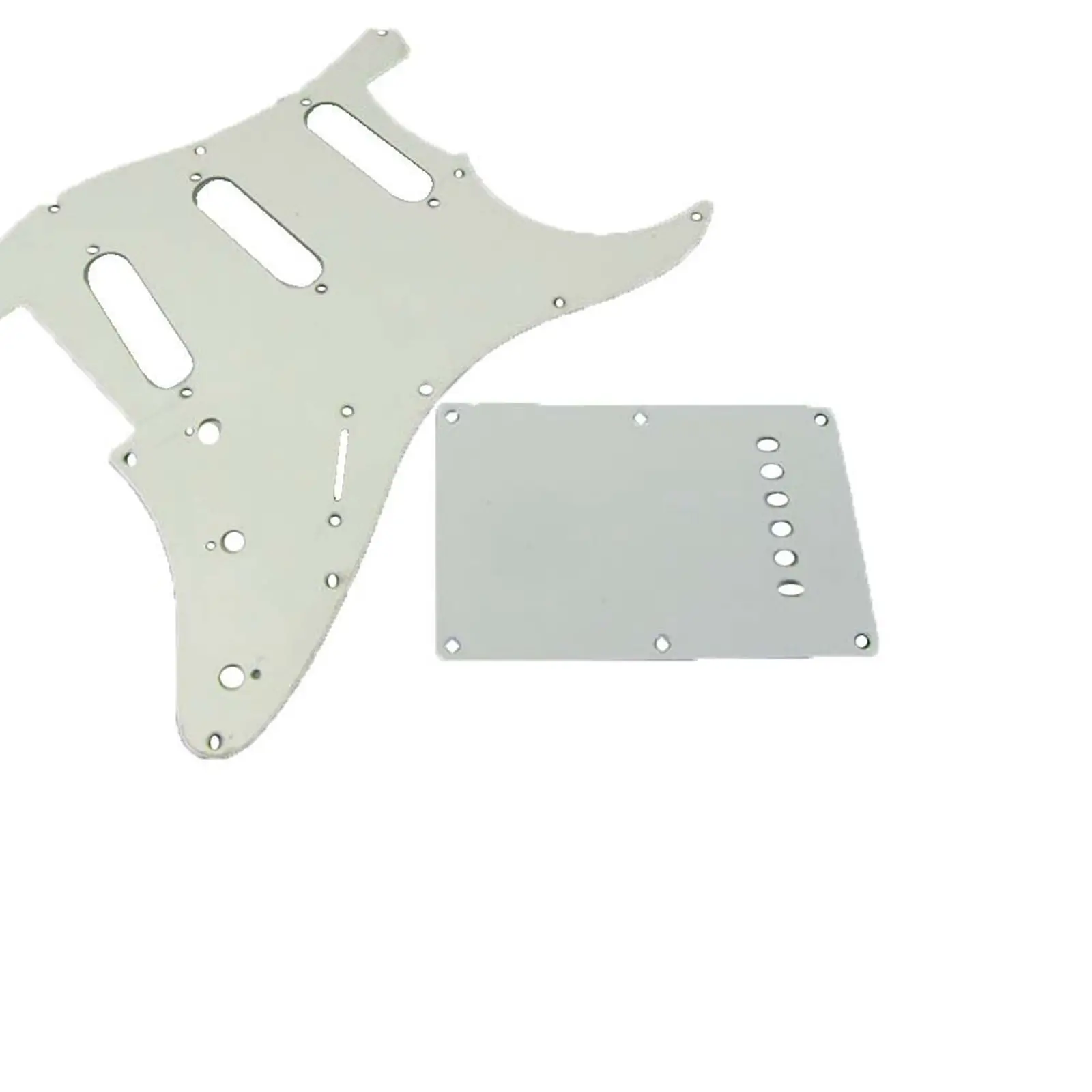 3 слойный SSS Pickguard и однослойный комплект задней пластины для струнной гитары