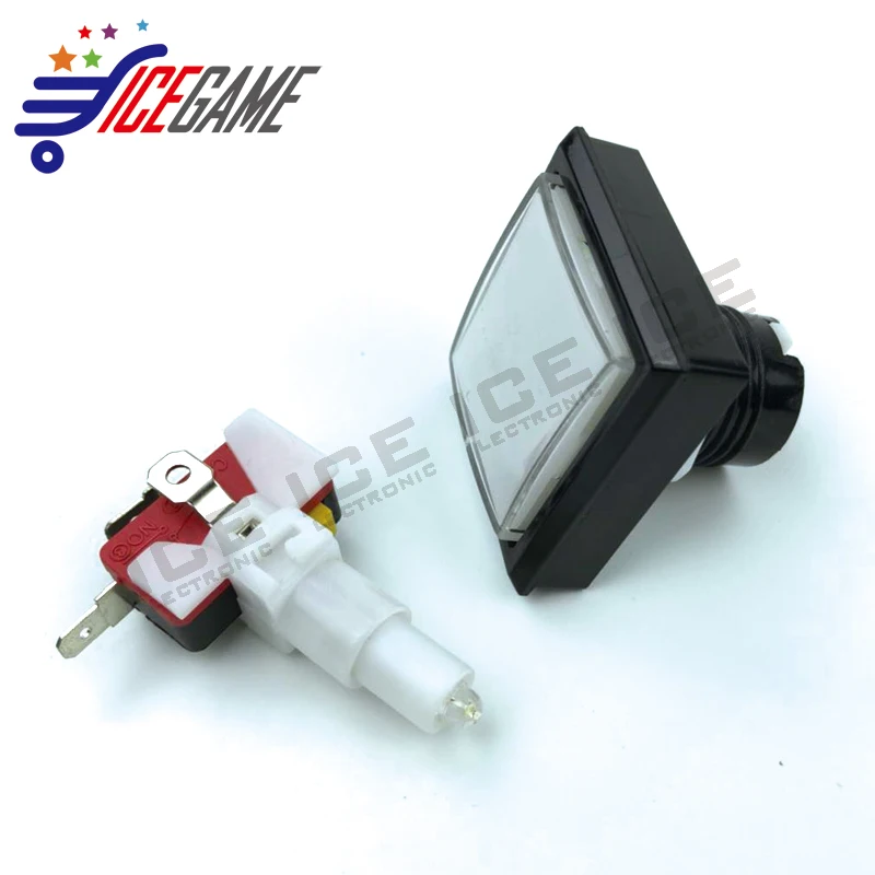 44 мм аркадная игровая машина с подсветкой кнопочный игровой автомат