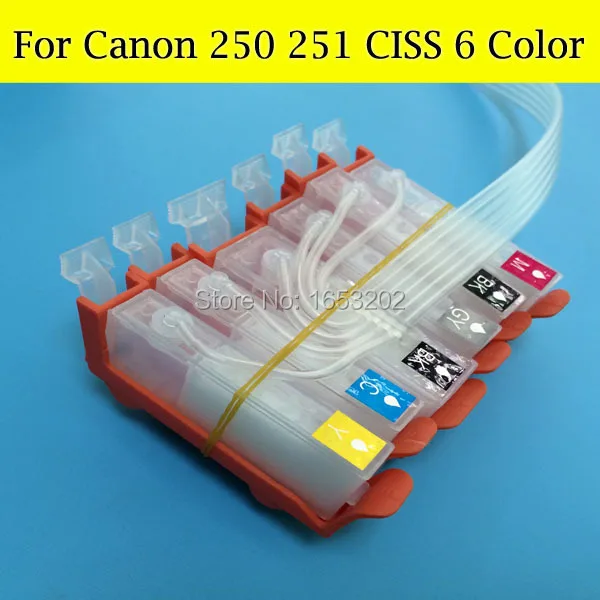 PGI250 XL CLI251GY СНПЧ CLI251 Системы для Canon PIXMA MG6320 6230XL | Компьютеры и офис