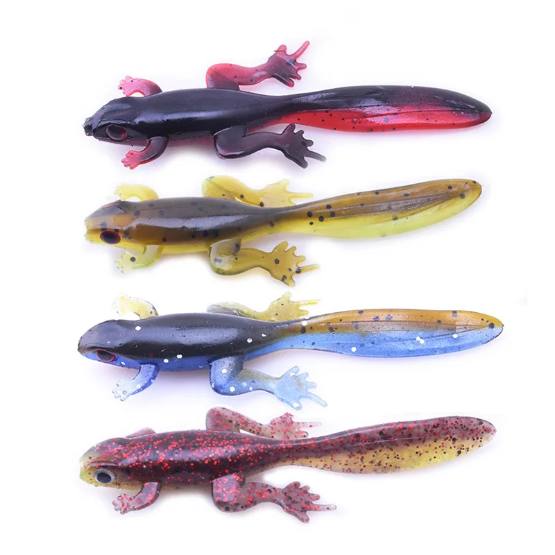 6pcs/Lot Fishing Lifelike Insect Soft Lures 8cm 3.5g Worms Silicone Jig Wobblers Artificial Baits Fishy Smell Tackle Swimbaits