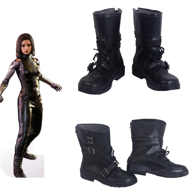 Мужская и женская обувь с героями мультфильмов Alita Battle Angel для косплея на заказ 2019