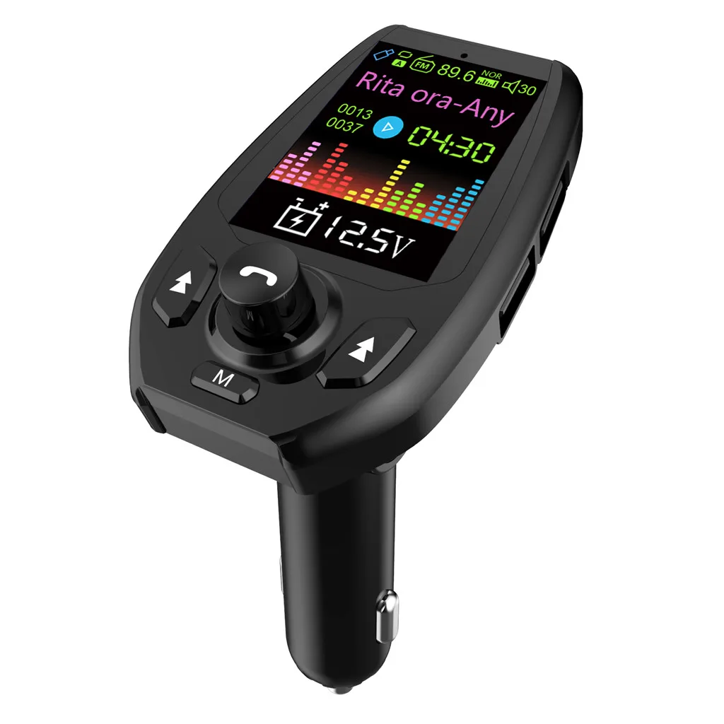 Bluetooth fm-передатчик адаптер USB зарядное устройство для автомобилей MP3-плеер автомобильный беспроводной Bluetooth передатчик