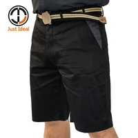 cargo shorts men casual work wear short thin material for summer short pants male plus size brand clothing id605
