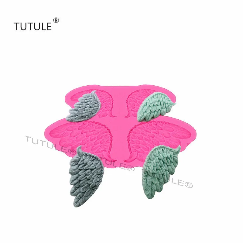 Силиконовые формы в виде крыльев перьев Ангела|feather mold|silicone moldmold angel |