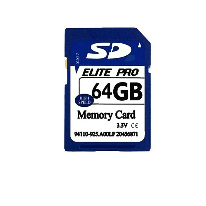 Бесплатная доставка прошли H2testw SD Card 64 ГБ 8 16 32 128 Class10 МБ 256 512 2 4 Class4 флэш-карты
