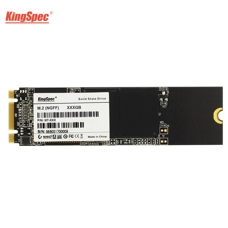 Внутренний жесткий диск Kingspec NGFF M2 SSD 500 ГБ 1 ТБ M.2 SATA сигнальный 240 480 960 для